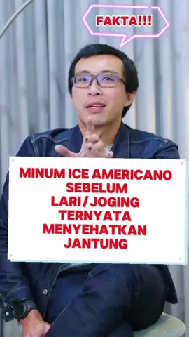 minum es americano sebelum lari ternyata sehat buat jantung 🥰 #kesahatan #drtirta #edukasi #mitosataufakta #kopi 