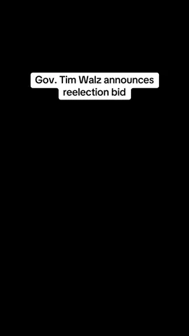 Gov. Tim Walz announces he’ll seek a third term as governor of Minnesota.