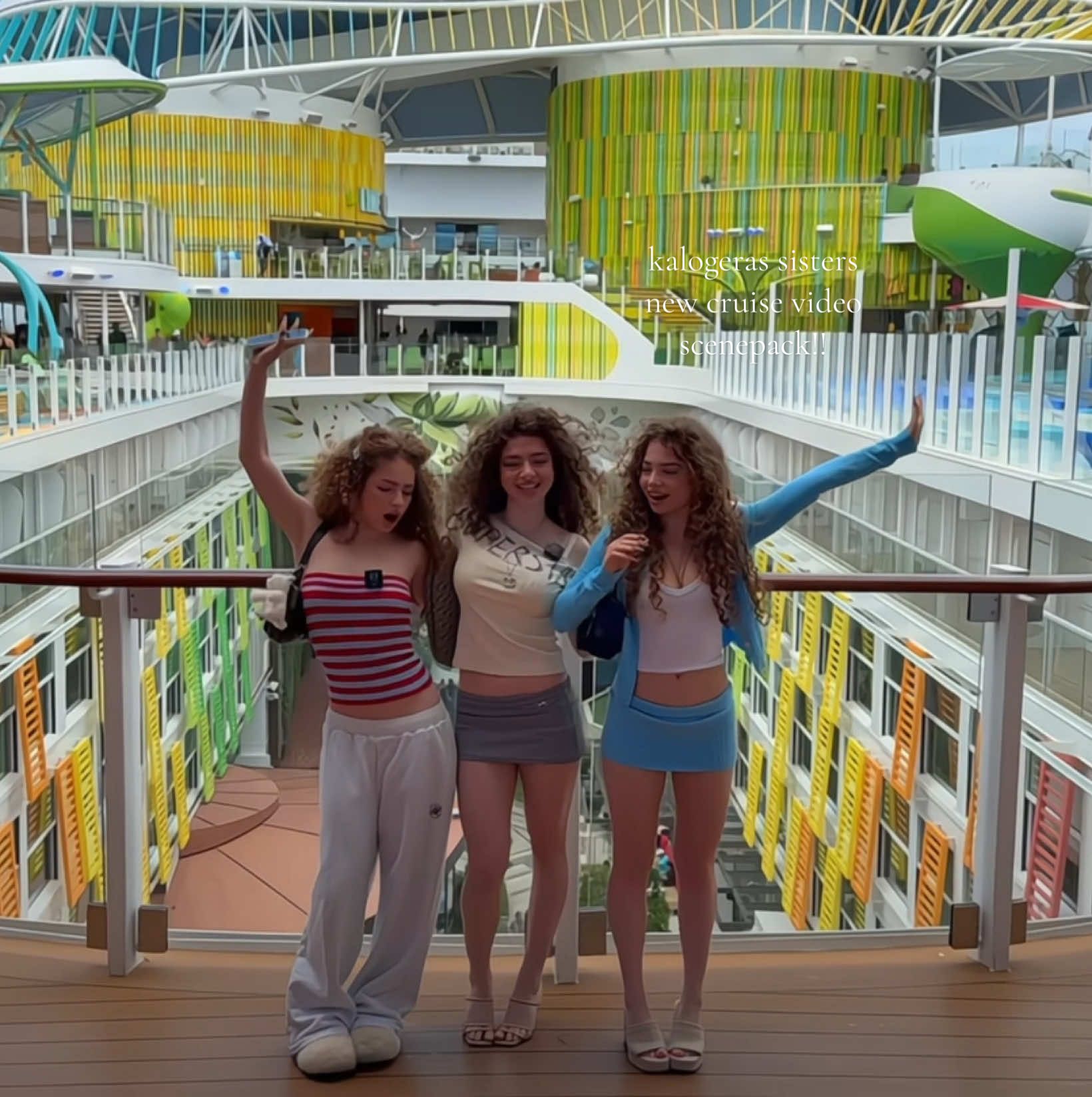 kalogeras sisters newest cruise video scenepack with ultra HD quality!! 🩵 | creds would be appreciated! 💞 / @sundaykalogeras @demitrakalogeras @Eliana Kalogeras @Noah Risling #kalogerassisters #noahrisling #xzycba #viral #fyp 