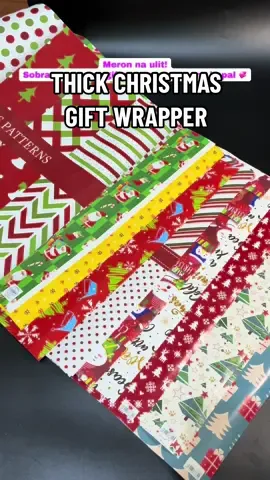 Inaabangan ko talaga to! Mura lasi talaga sa kanila yung gift wrapper. And makapal talaga promise! #giftwrapper  #christmasgiftwrapper  #christmaswrapper 