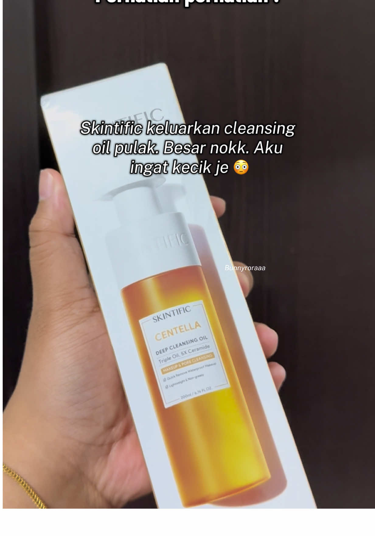 Masuk live ada harga exclusive 💖 #skintific #skintificmy #cleansingoil #skincare #doublecleansing 