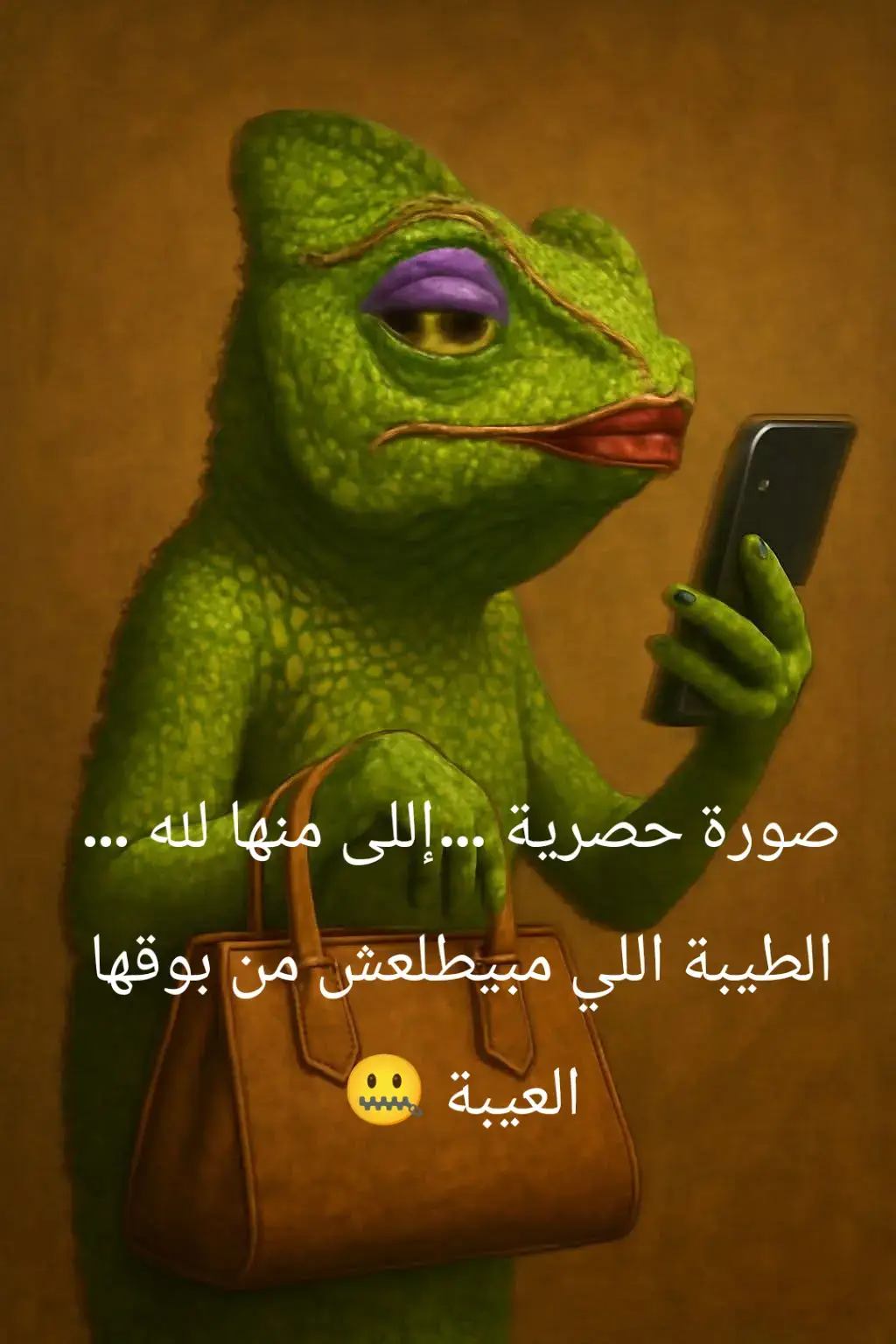 صورة حصرية ...إللى منها لله ... الطيبة اللي مبيطلعش من بوقها العيبة 🤐#ذكاء_اصطناعي #الشعب_الصيني_ماله_حل😂😂 