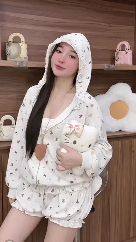 Set nỉ kitty iu iu #huyenthuhoang #xhtiktok  #trending 