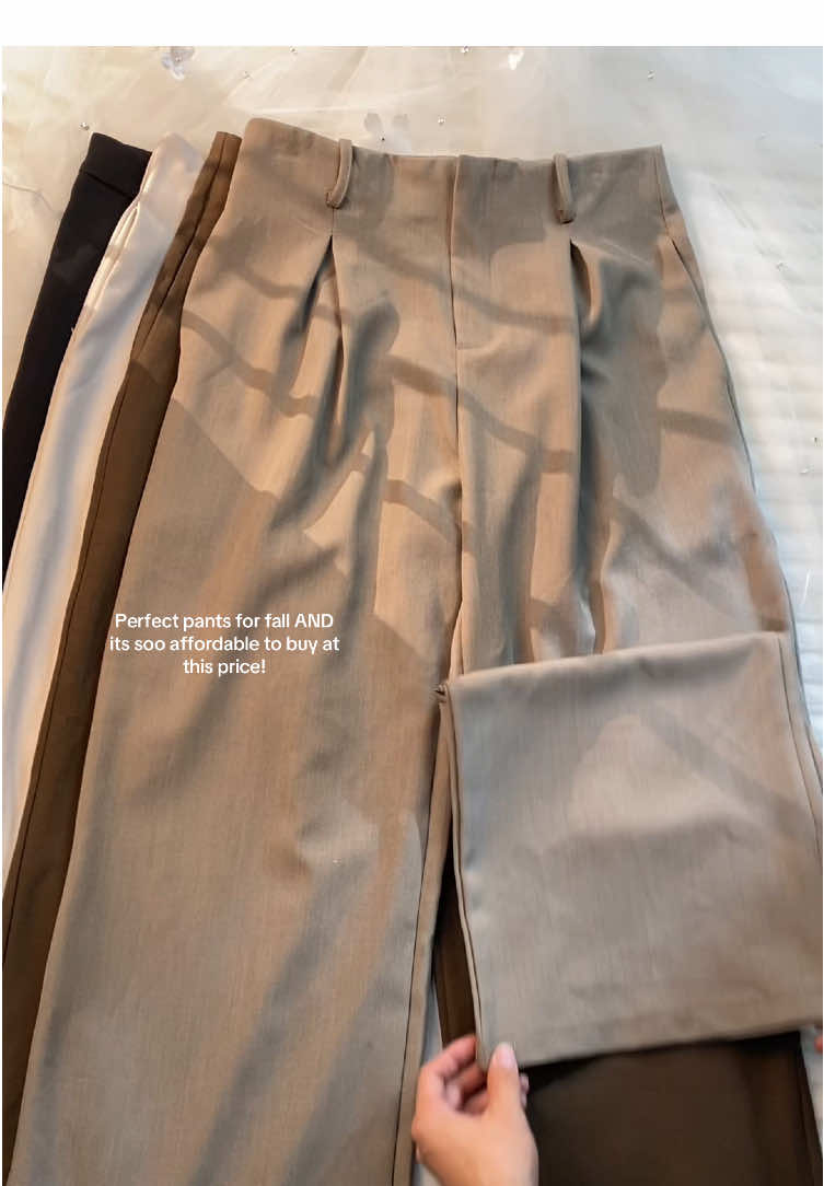 love love this pants , so stylish and affordable 💐🍂☕️ #backtoschoolshopping #womanfashion #spotlightfinds #tiktokshoprestock #pants