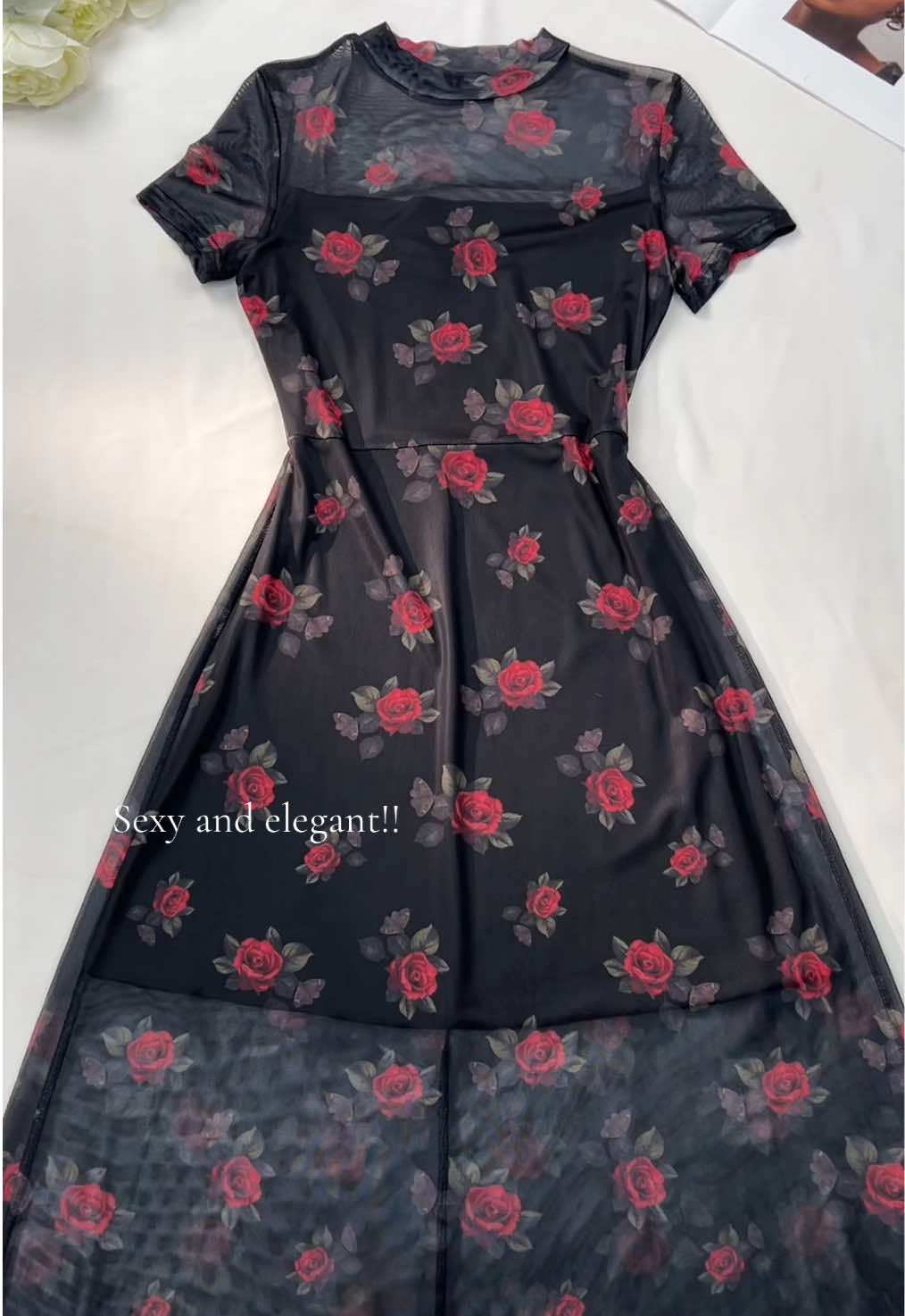 Sexy and elegant!!🥹#zzh #maxi #dresses #vintagefashion #alinedress 