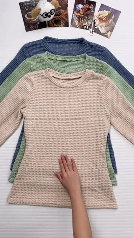 Omg!!!love these longsleeve!!comfy and cute 🥰 ☁️✨ #solidcolor#roundneck #longsleeve #tops #dealsforyoudays