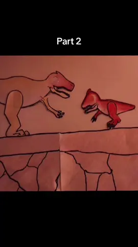 #dinosaur #paper #animation #stopmotion 
