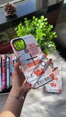 Every time you look at your phone, may peace fill your heart 🤍🤍✨ #phonecase #jesuslovesyou #christiantiktok #god #viral 