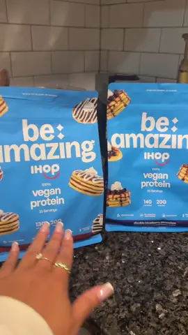 🥞✨ Pancakes but make it protein 💪 #BeAmazingXIHOP #ProteinGoals #HealthyLifestyle #TikTokShopCreatorPicks 