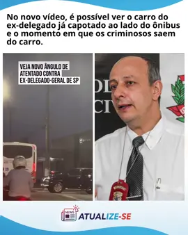 Um vídeo obtido pelo Metrópoles mostra um novo ângulo do atentado contra o ex-delegado-geral da Polícia Civil paulista Ruy Ferraz Fontes, que foi excutad0 a tiros por criminosos no bairro Mirim, em Praia Grande, litoral sul de São Paulo, no início da noite dessa segunda-feira (15/9). A principal suspeita é que os autores sejam integrantes do Primeiro Comando da Capital (PCC). Outras duas pessoas que estavam próximas ao local do ataque ficaram feridas durante a ocorrência, segundo a Prefeitura de Praia Grande. As vítimas foram transferidas para o Hospital Municipal Irmã Dulce. Uma mulher ficou com ferimentos leves e um homem segue internado para atendimento médico, sem maiores riscos. . #noticias #praiagrande #delegado #pcc #crime 