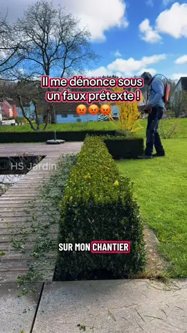 Un plan machiavélique pour me faire taire ! #jardinier #jardin #paysagiste 