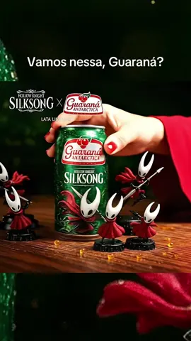 Mais um dia de campanha para a collab de @GUARANÁ ANTARCTICA e Team Cherry, para darmos um Guaraná para a Hornet!  7° dia  #hollowknight #silksong #Collab #guarana 