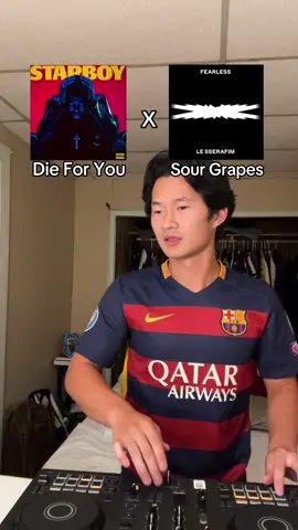 The Weeknd’s version of Die for you X Sour Grapes by @The Weeknd & @LE SSERAFIM  Enjoy❤️❤️ #mashup #kpop #theweeknd #lesserafim #sourgrapes 