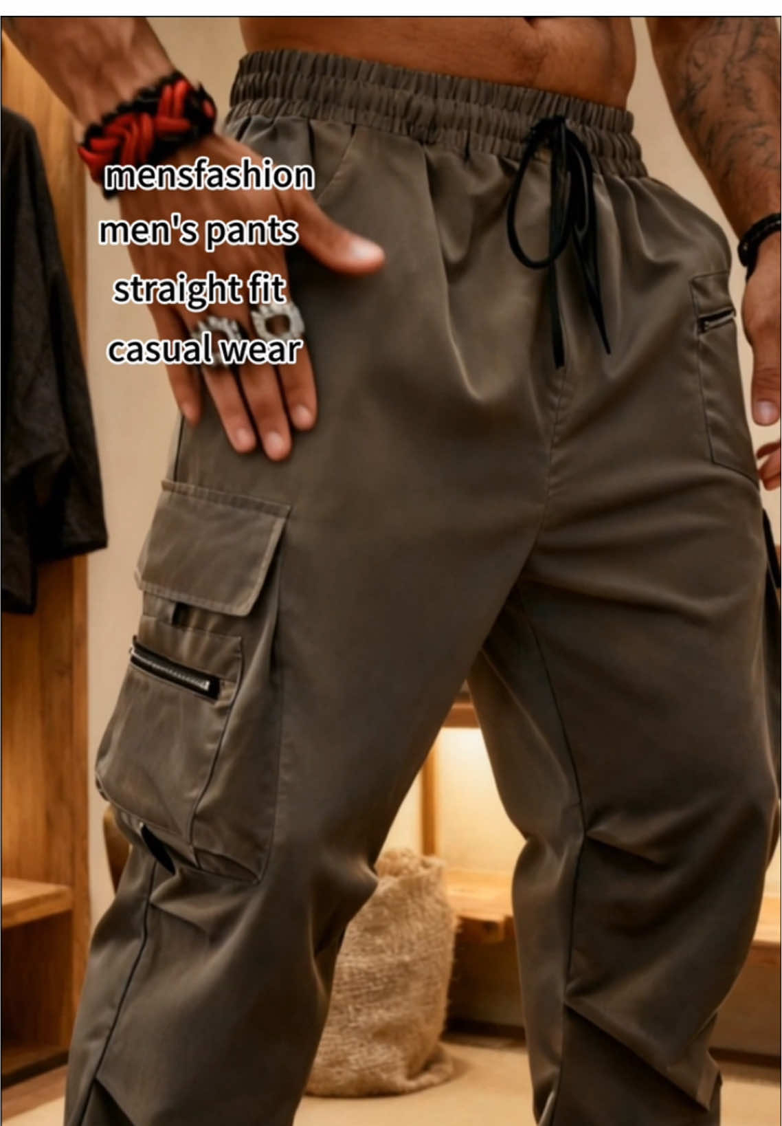 Best cargo pants #mensfashion #menpants #tiktokshoprestock #Comfortable #fyp 
