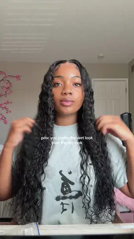 Love me a GOOD deep wave wig 😩  #hairtok 