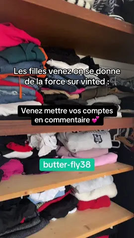 On se donne de la force sur vinted 🩵 mon compte : butter-fly38 #vinted #vintedhaul #vente #secondemain #pourtoi 