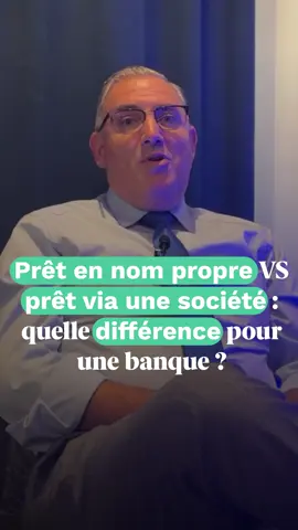 Prêt en nom propre VS prêt via une société : quelle différence pour une banque ? Christian, Directeur de développement bancaire vous répond ! #investissementimmobilier #investissement #immobilier #conseilsimmo #projetimmobilier #banque #financement #créditimmobilier #maslowimmo