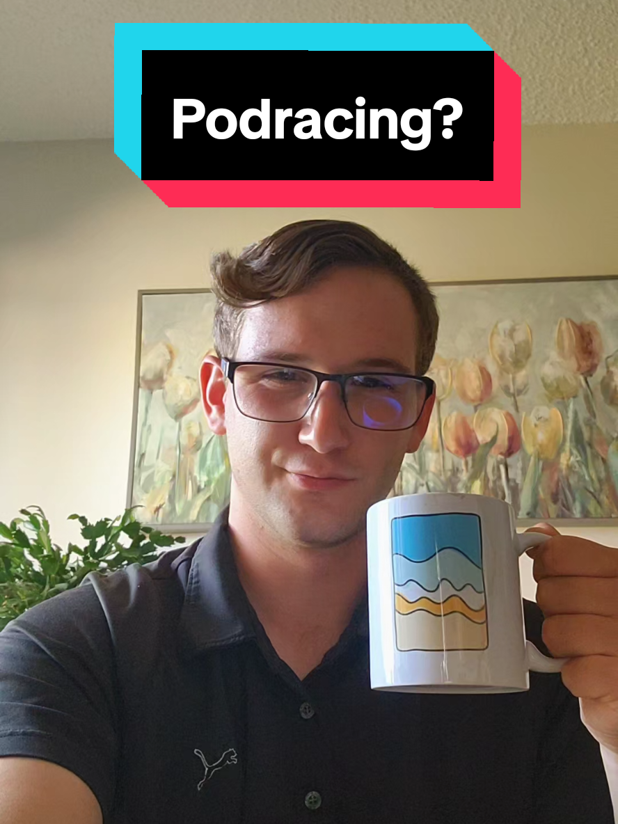 I would love to see a podracing show. #starwars #Coffeeconversations #podracing #podrace 