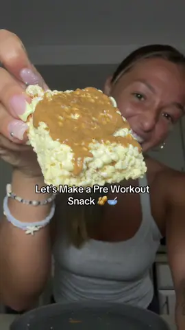 My favorite pre workout snack #fyp 