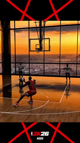 NBA 2K26 Michael Jordan Training under Sunset. The GOAT in the middle of a training session, under a golden sunset. Michael Jordan, a symbol of demand and greatness, continues to impose his legend even outside the official courts. Between mid-range shooting, iconic fadeaways and limitless intensity, this moment captures the essence of hard work and passion for the game. #nba2k #2k26  #LIVEIncentiveProgram #LIVECareer #PaidPartnership 