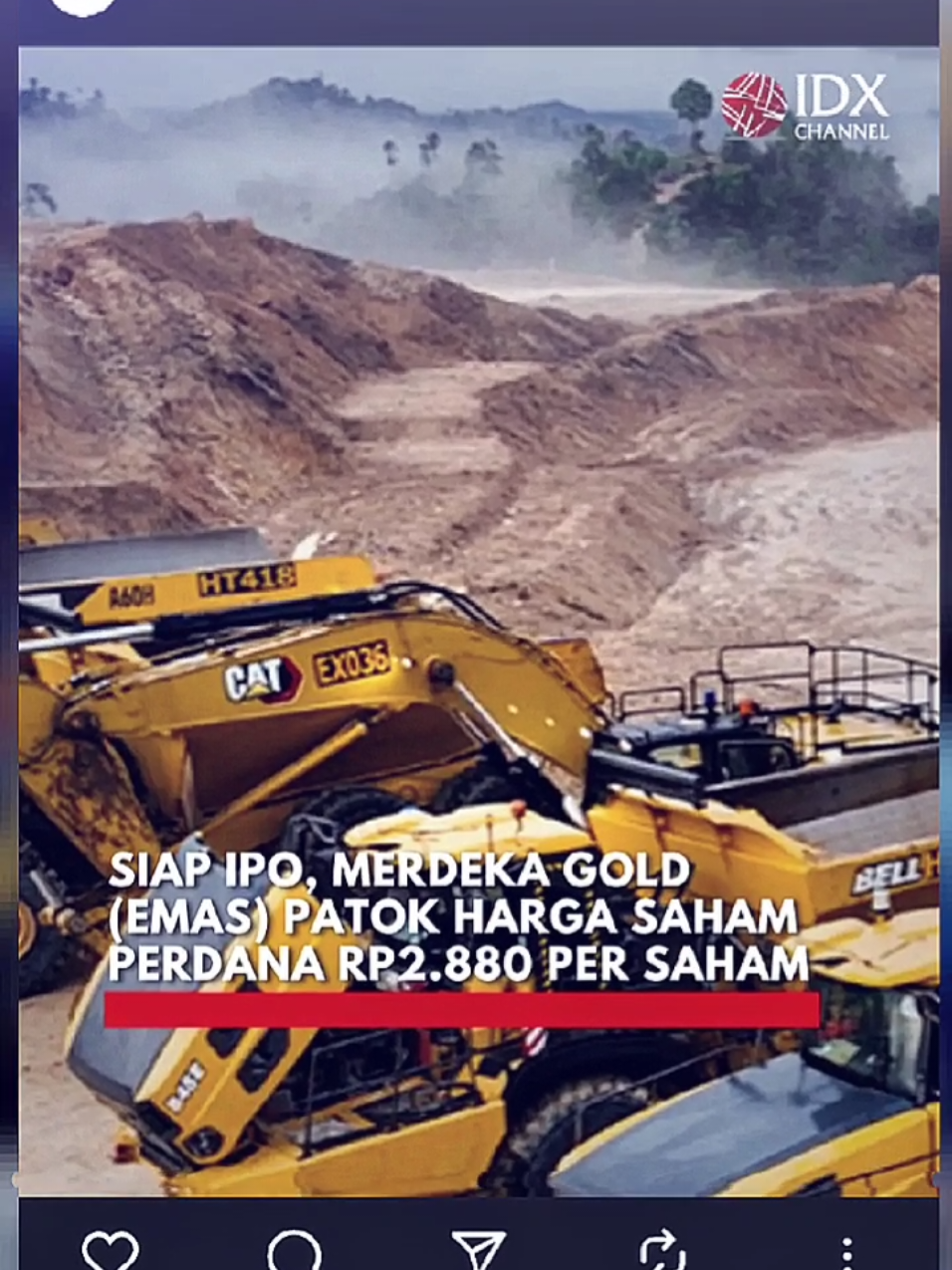 bisa dapet berapa persen nih kira2?  #CapCut #ipo #emas #sahamindonesia #ihsg 