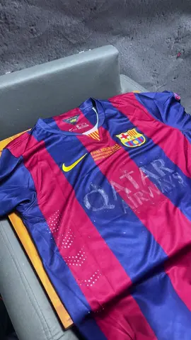 Repaired 1415 Barcelona jersey#barcelona #messi #footballplayer #footballjersey #football 
