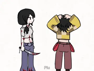 Don’t mind her, she just watched too much tiktok #dbd #deadbydaylight #fyp #animation #foryoupage [Vee boonyasak and Krasue]