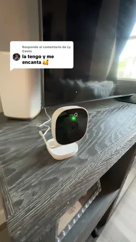 Respuesta a @Ly Cueto Si deseas ver que sucede en casa cuando no estás esta cámara es una excelente opción #camera #security #Home #indoor #smart 
