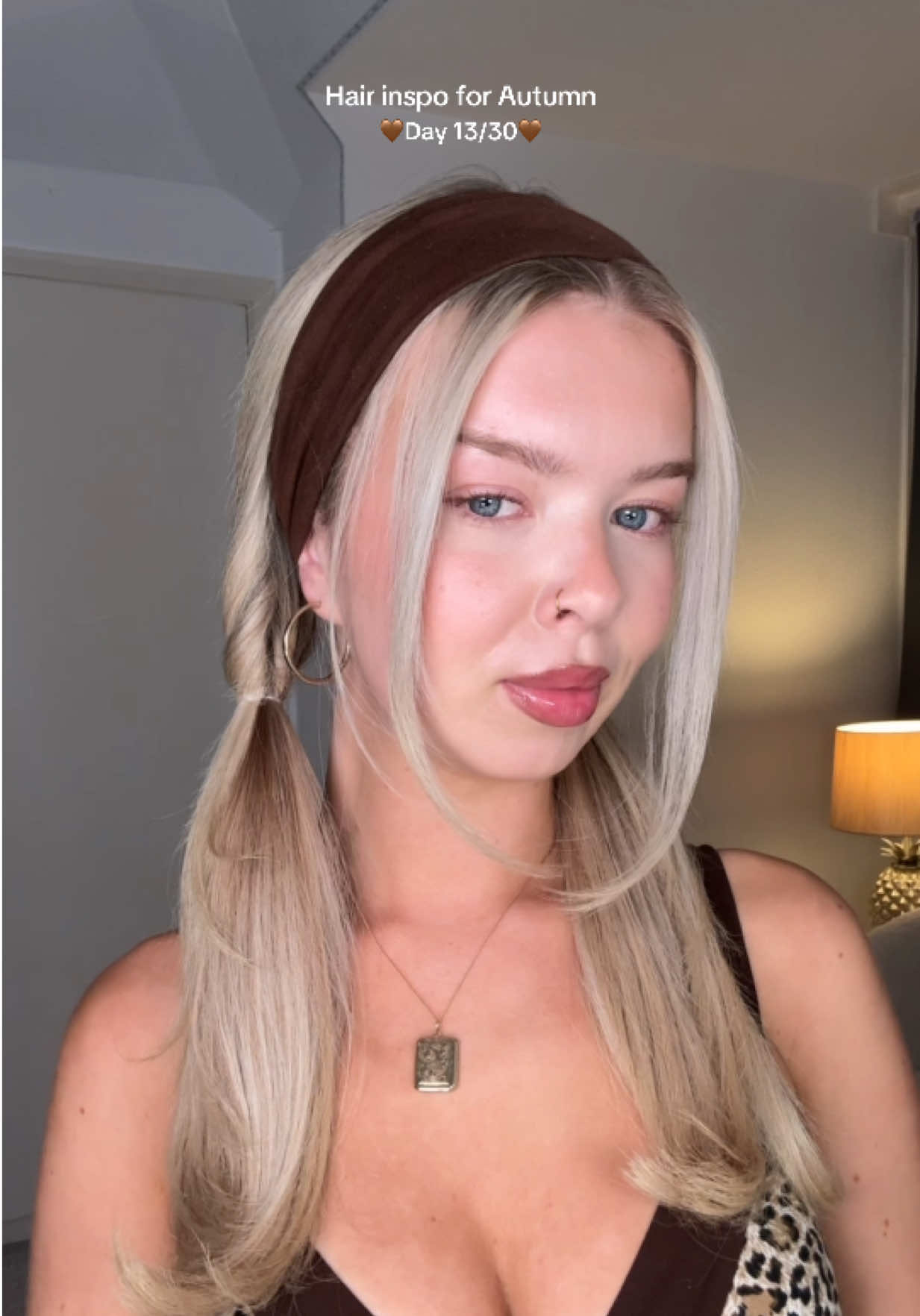 Perfect for lazy hair days 👱🏻‍♀️🍂🤎#autumnhairinspo #hairstyle #hairinspo #hairtutorials #fyp 