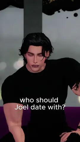 Who should he date with? Edit: i will make hot story about joel x amore and kenny 😝#sims4 #simtok #sims4cc #thesims4 #simsstory 