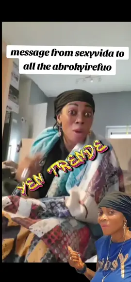 message from sexyvida to all the abrokyirefuo#ghanatiktok #fypviraltiktok🖤シ゚☆♡ #fyppp #viralvideos #sexyvida 