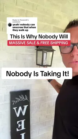 Replying to @Texasrob This why nobody will take it.. #securitycam #securitycamera #homesecurity #TikTokMadeMeBuylt #tiktokshopcreatorpicks @Luna AI 