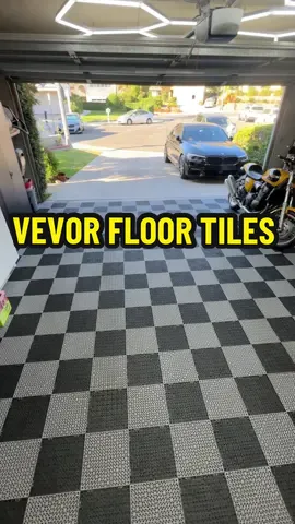 These tiles completely changed my garage. Way easier to clean, no more oil stains soaking in, and they legit make the whole place feel like a car showroom. Worth every penny. #GarageSetup #Vevor #FloorTiles #ShopGoals