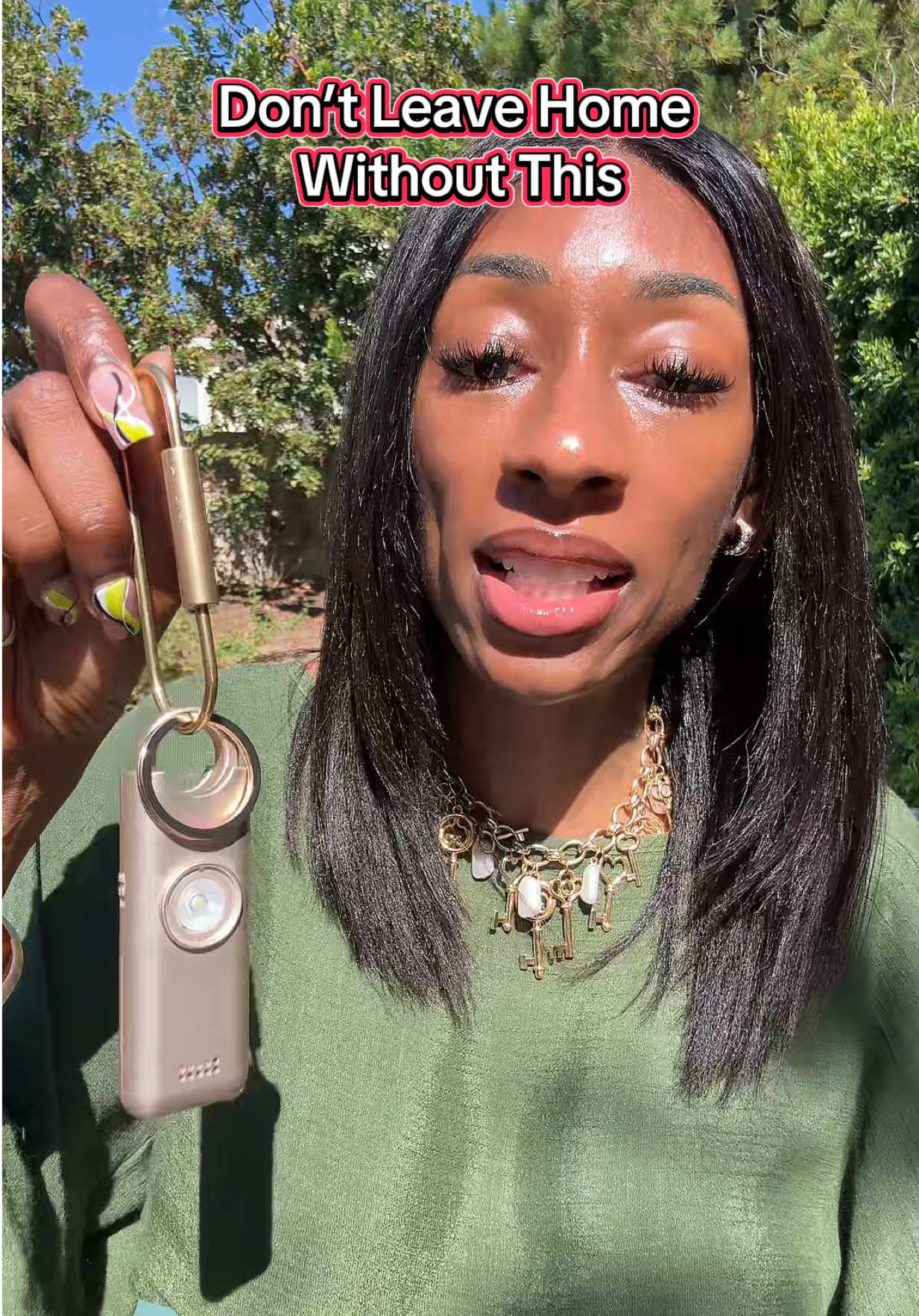Replying to @almeta.mickens❌ This personal alarm is so convenient and light weight. Everyone needs one! #safetyalarm #safetyfirst #safety #alarm #birdiealarm 