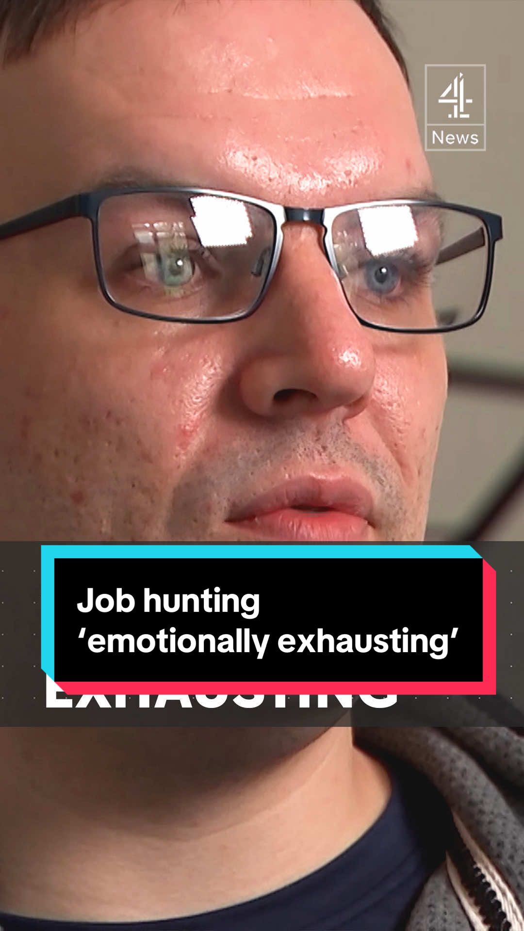 Lewis has been unemployed for two years and says his experience job hunting has been 'emotionally exhausting'. He's applying for all kinds of work but without relevant experience is getting nowhere. Latest figures from ONS, released today, show unemployment remains stagnant at 4.7% with the number of vacancies also dropping. #Unemployment #Jobs #UKPolitics #CostofLiving #C4News