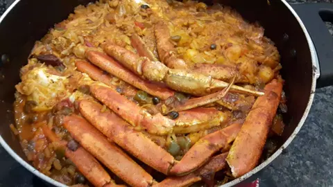 Chuck's  famous Seafood Rice 