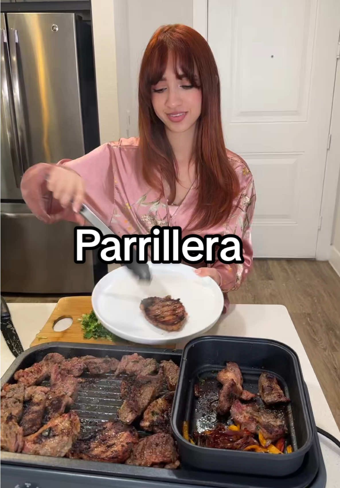 Pukomc 2-in-1 Reversible Non-Stick Grill Plate & Griddle Electric Indoor Grill 🍳🔥 cocina fácil y deliciosa sin salir de casa, perfecto para asar, tostar o preparar tus comidas favoritas con un solo toque. #kitchenfinds #cookathome #homecooking #grillpan #tiktokmademebuyit 