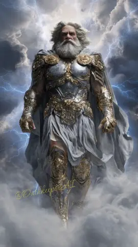 Zeus,King of the Gods, unleashed.✨👑⚡ #Zeus #GreekMythology #AIArt #darkfantasy #livewallpaper 