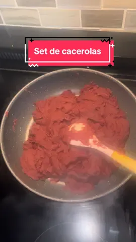 Cacerolas que no se pega la comida 