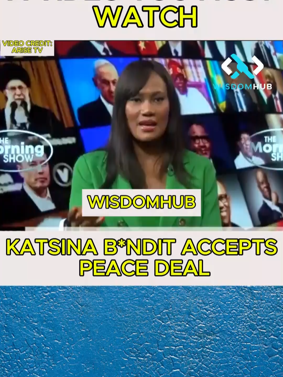 KATSINA B*NDIT ACCEPTS PEACE DEAL #wisdomhub #videoviral #everyone  #trendingnews #electoralreform  #nigeriapolitics #nigerianews  #nigerianpolitics #trendingvideo  #obidientmovement  #ELECTORALREFORM #FIXINEC  #viralvideotiktok