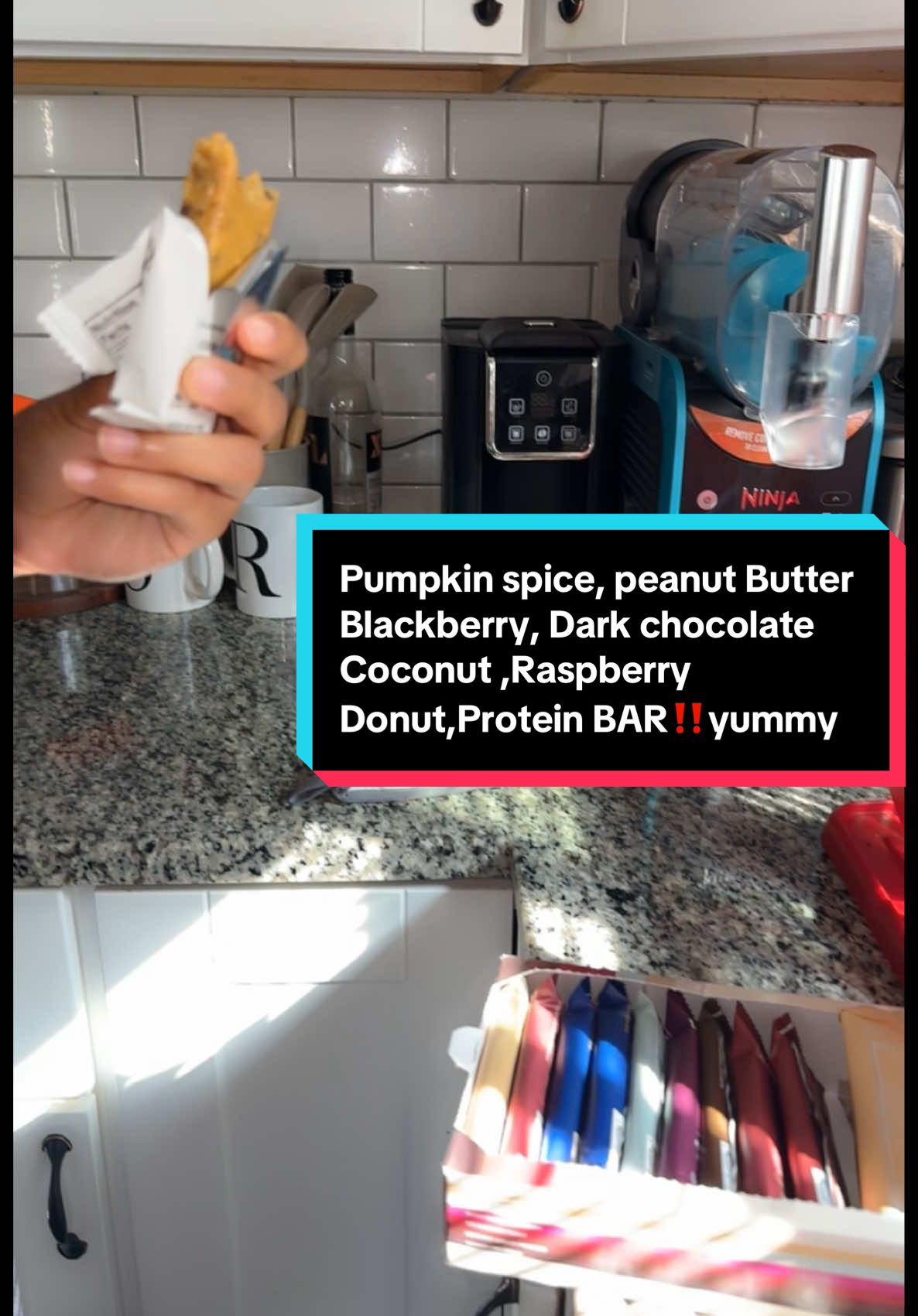 ✨My favorite! On the Go Protein Bars #proteinbar #tasting #foryou #viral #tiktokshop @Stars and Honey 