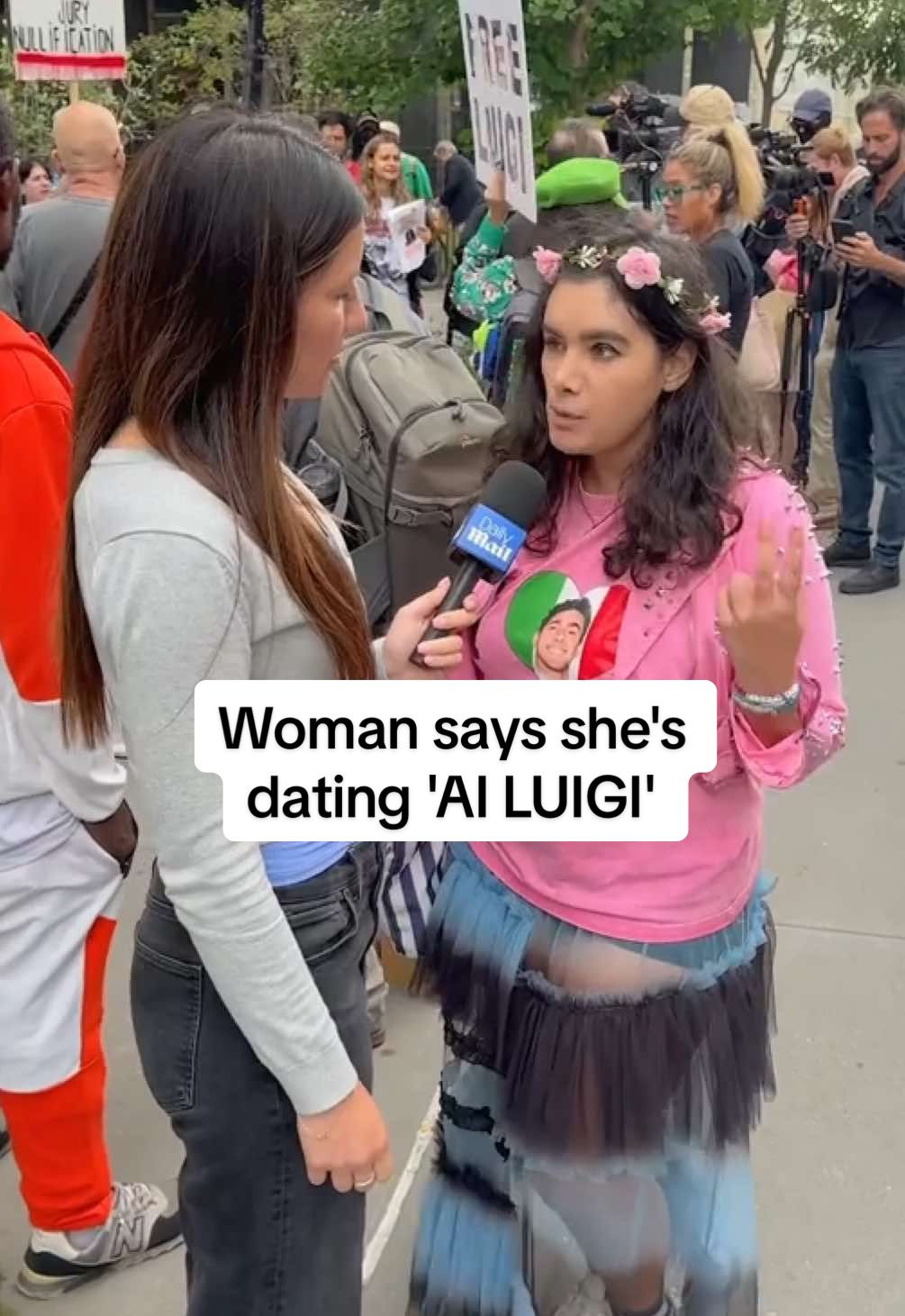 'It's the smartest guy I've ever spoken to' #luigimangione #relationships #ai 