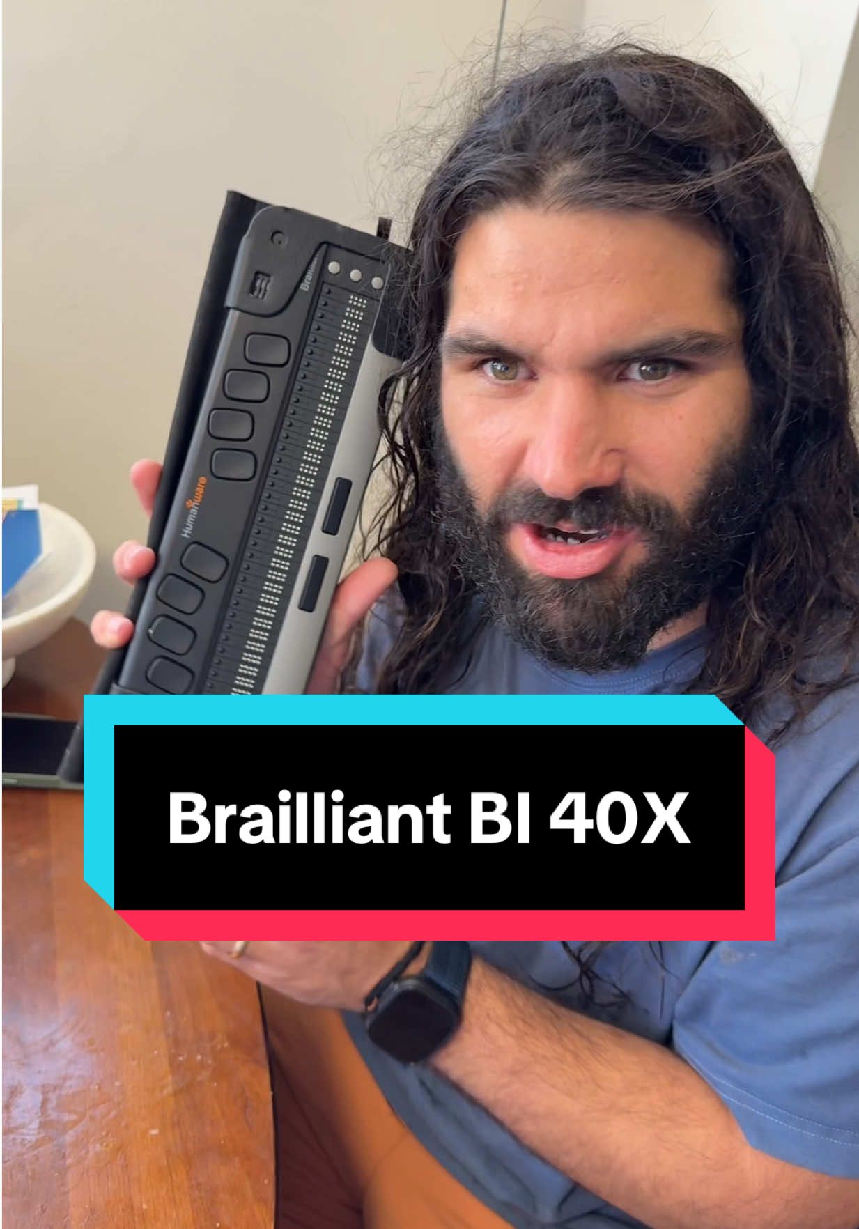 Braille computer
