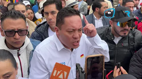 El alcalde de Cuenca Cristian Zamora se pronunció sobre la #MarchaPorElAgua