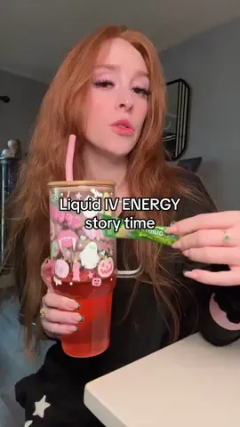 First time I’ve ever been able to say my heart rate wasn’t through the roof, I love that the new liquid IV energy has natural caffeine, it’s packed with electrolytes and vitamins… had to share this with you guys  #liquidiv #energyboost #naturalcaffeine #nocrashenergy #vitamins 