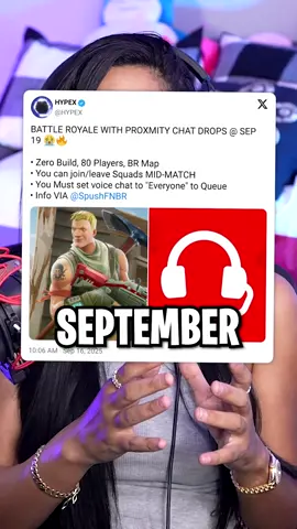 Proximity Chat is in Fortnite🤯 #fortnite #proximitychat #gaming 