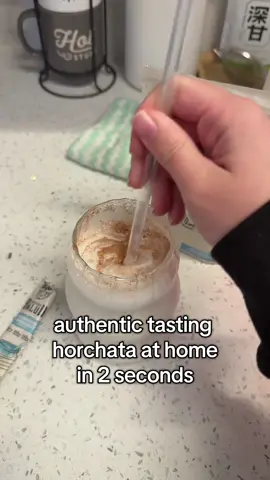 my new hyperfixation drink lol #horchata #horchata #salud #electrolytes 