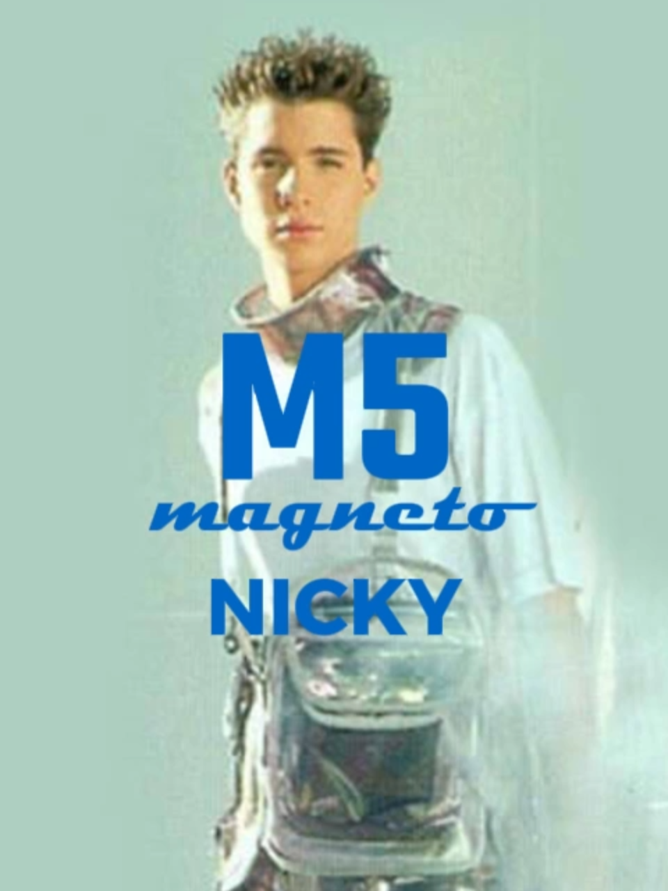 Magneto M5 - Nicky. #magneto #m5 #monicanaranjo #paulinarubio #kabah #lyndathomas #90spoptour #popdelos90 #90spop #gruposdelos90 #retrohitsmx #popenespañol #90smusic #curiosidades #timbiriche #chavoruco #Jeans #JNS #rbd