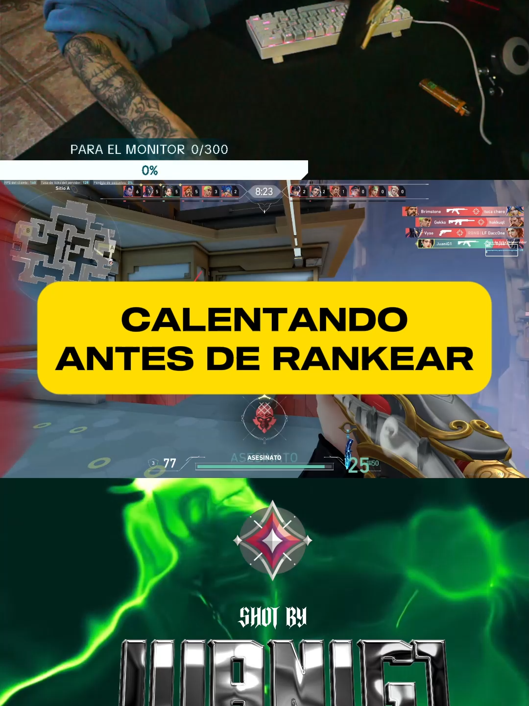 PRE AIM SABROSO? 😂😂🤣 #stream #clip #gaming #Valorant #tiktoklive #livehighlights