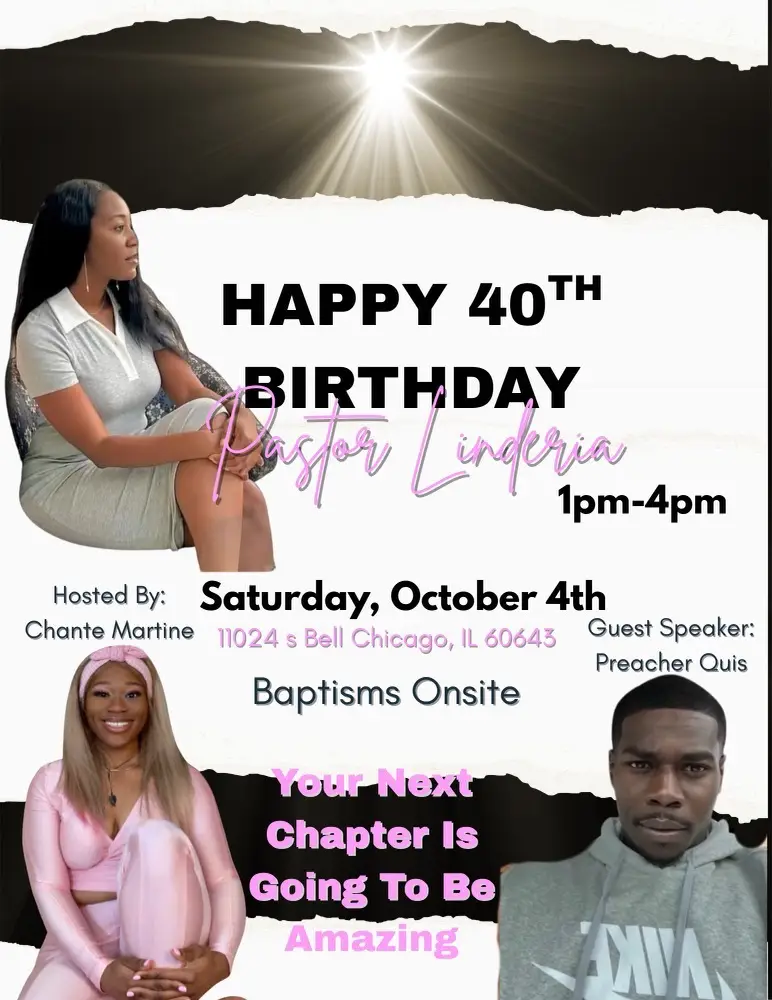 In 2 weeks I’ll be there!!! Are yall ready?????? I’m super excited to be there an have my friends with me as well❤️ please come out and let’s worship God together ❤️I love you all@Choose Life Candles @Preacher Quis🌹 